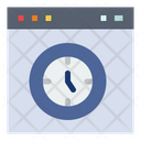 Website Timer Webpage Timer Interface Icon