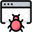 Website Browser Malware Icon