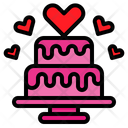 Cake Dessert Love Icon
