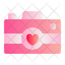 Camera Love Romance Icon