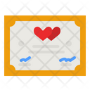 Wedding Certificate Icon