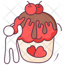 Wedding Cupcake Dessert Muffin Icon