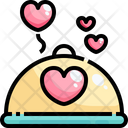 Wedding Dinner Romantic Dinner Valentine Dinner Icon