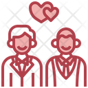 Wedding Gay Marry Love And Romance Icon