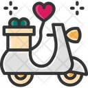 M Vespa Wedding Gift Valentine Gift Icon