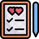 Wedding Day Party Love Icon