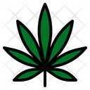 Marijuana Leaf Drug Icon