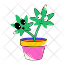 Weed Plant  Icon
