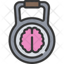Weight Of Mental Health Support Heavy Brain Icon