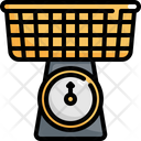 Basket Weight Scale Icon