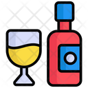 Getrank Alkohol Glas Symbol