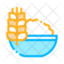 Healthy Food Wheat Icon