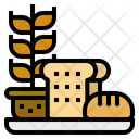 Wheat Barley Leaves Icon