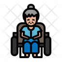 Wheelchair Patient Elderly Icon