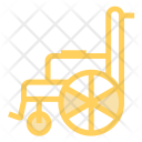 Wheelchair Injury Patient Icon