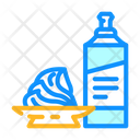 Whipped Cream Whipped Bottle Icon