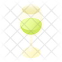 White Wine Wine Glass White Icon
