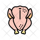 Whole Chicken Whole Broiler Icon