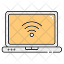 Wifi Laptop Laptop Connection Connected Device Icon