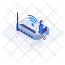 Wifi Router Device Icon