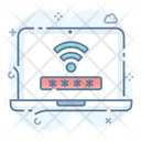 Wifi Security Protected Network Cybersecurity Icon