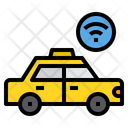 Taxi Smartphone Travel Icon