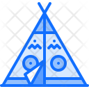 Wigwam Indian Camp Icon