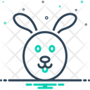 Wild Wooded Rabbit Icon
