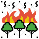 Wildfire Forest Fire Icon
