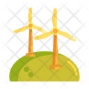 Mwind Power Wind Power Energy Icon