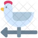 Wind Rooster Icon