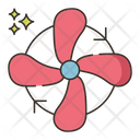 Wind Speed Fan Wind Energy Icon