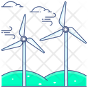 Windmill Wind Turbine Aerogenerators Icon