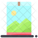 Window View Nature Icon