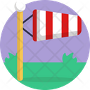 Golf Windsock Golfing Icon