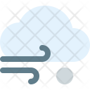 Windy Hail Weather Icon