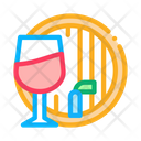 Wine Barrel Sommelier Icon