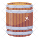 Wine Barrel Drum Icon