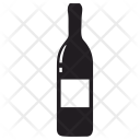 Wine Label Bottle Icon