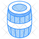 Wooden Barrel Wine Cask Barrel Icon