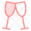 Wine Alcohol Glasses Icon