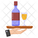Wine Alcoholic Beverage Champagne Icon