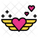 Wing heart Icon