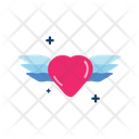 Wing Love Heart Icon
