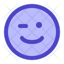 Wink Emoji Emoticons Icon