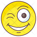 Wink Emoticon Icon