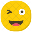 Winking Emoji Emoticon Smiley Icon