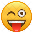 Winking Face With Tongue Emoji Emoticon Icon