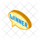 Winner Quote Frame Icon