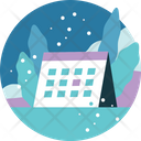 Winter Activity Calendar Icon
